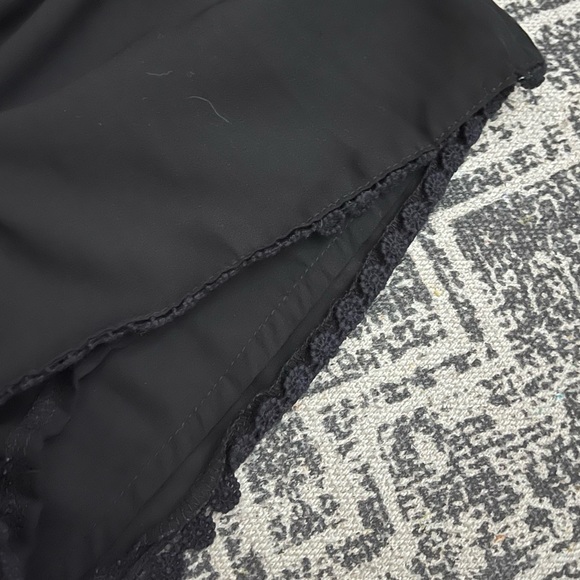 NWOT Brandy Melville Black Lacey Shorts: Size XS - Picture 3 of 3
